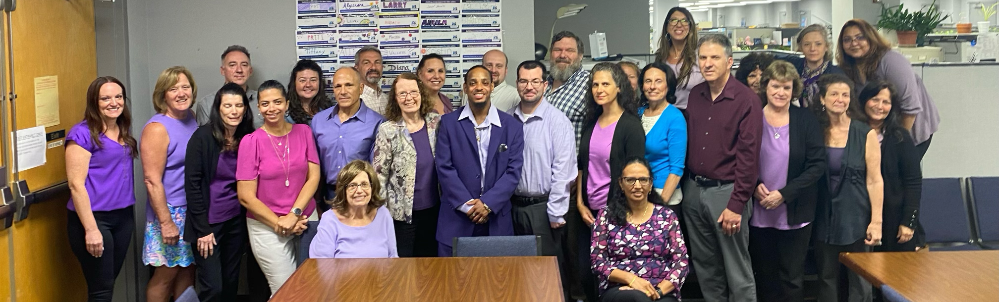 Suffolk County Office for the Aging showing support for World Elder Abuse Awareness Day